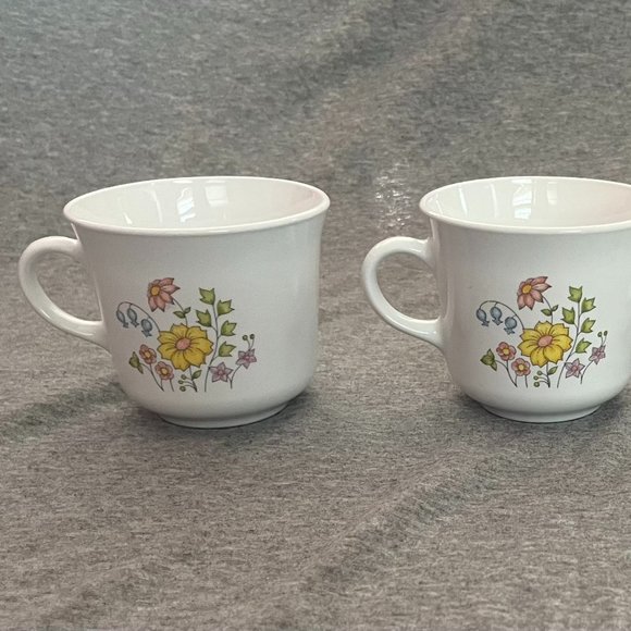 Corelle Spring Meadow Coffee Cups Set of 3 - Picture 1 of 11